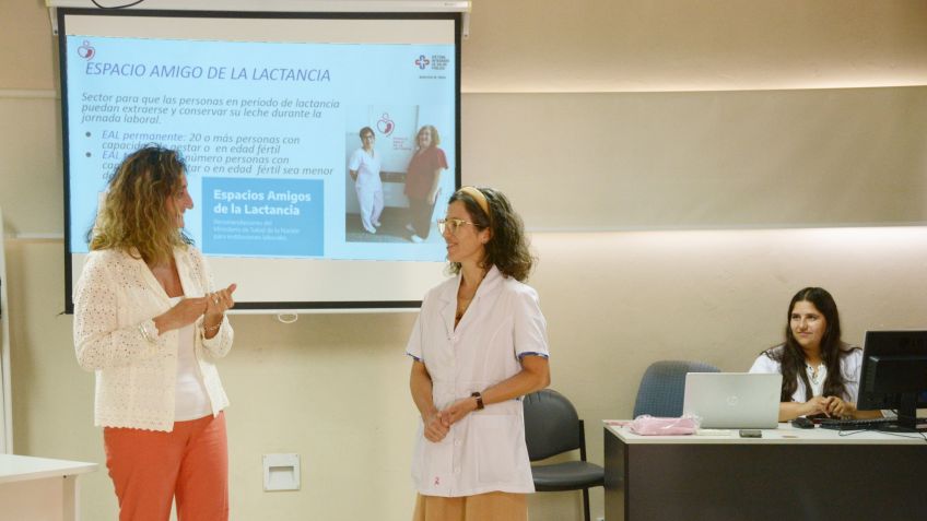 El "Espacio Amigo de la Lactancia" del SISP recibió un reconocimiento