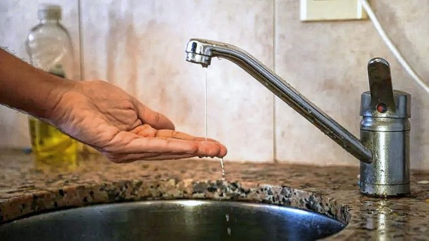 Se programa un corte de agua por tareas de reparación de cañerías