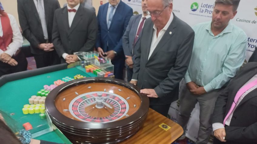 "Negro el 20" fue la primera bola de la temporada en el Casino de Tandil
