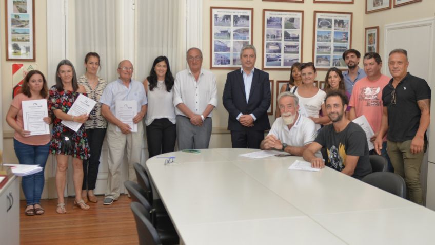 El Municipio procedió a la entrega de actas de Declaración de Bien de Familia 