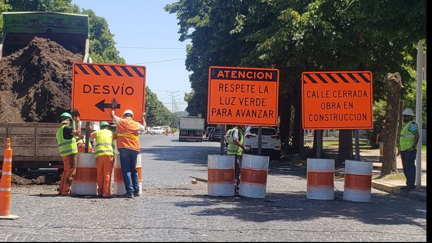 Demandará alrededor de un mes la repavimentación de la bocacalle de las 4 avenidas