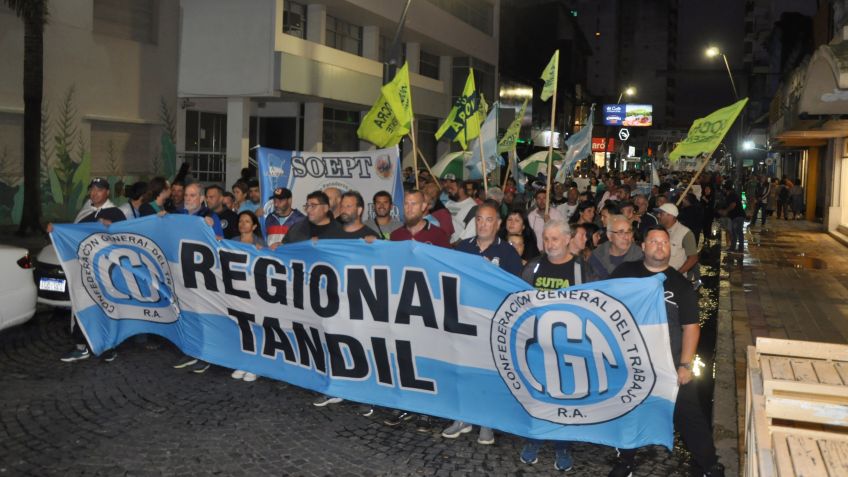 Como afectará el Paro General a Tandil