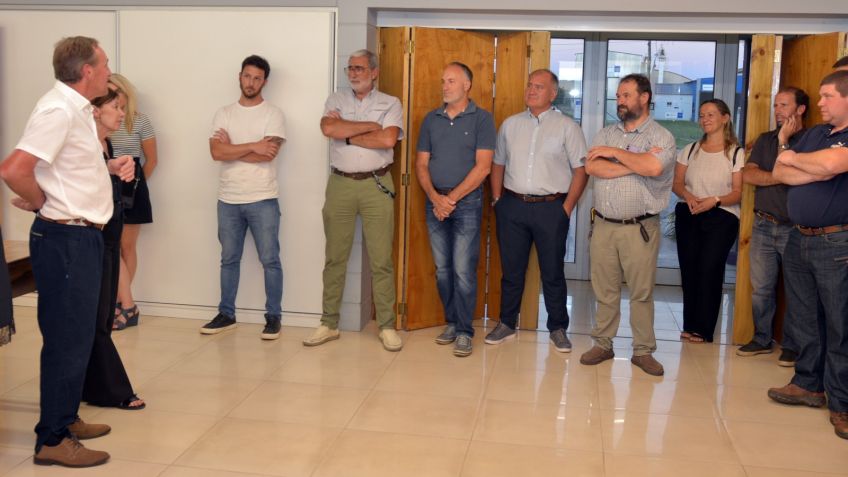 Empresarios franceses recorrieron diversos emprendimientos productivos de Tandil