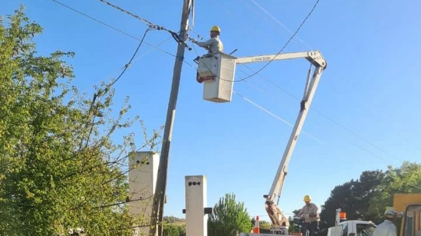 La Usina está realizando obras para mejorar el servicio en la zona del Centinela