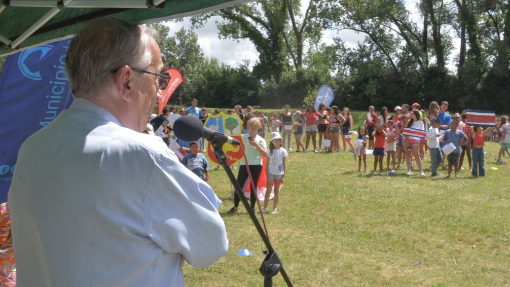 El Intendente Lunghi participó de la jornada de cierre de las Escuelas Abiertas en Verano