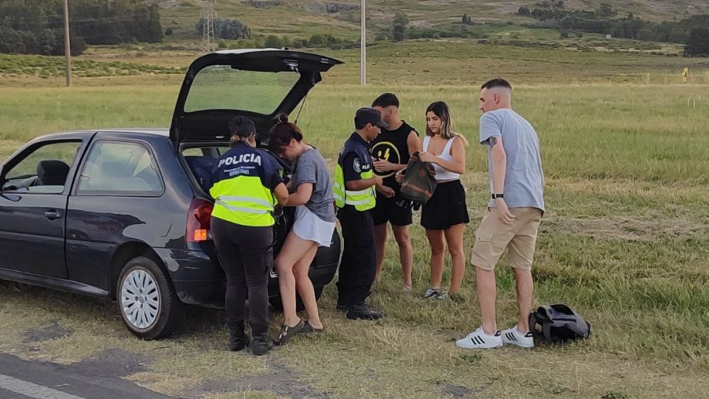 Se llevó a cabo un operativo de control vehicular en "El Paraíso"