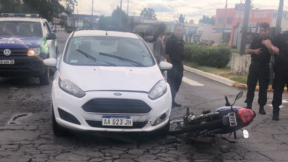 Dos choques sin lesionados