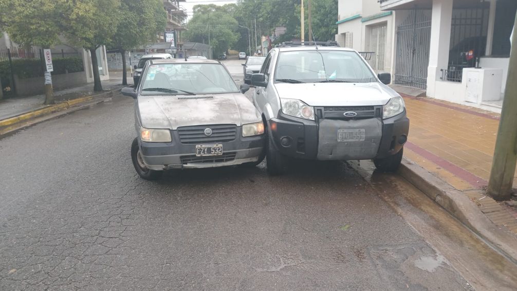 Dos choques sin lesionados