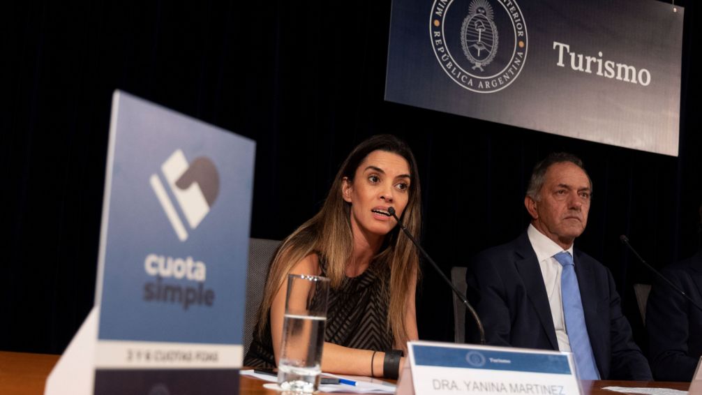 Daniel Scioli anunció que turismo se suma al Programa Cuota Simple
