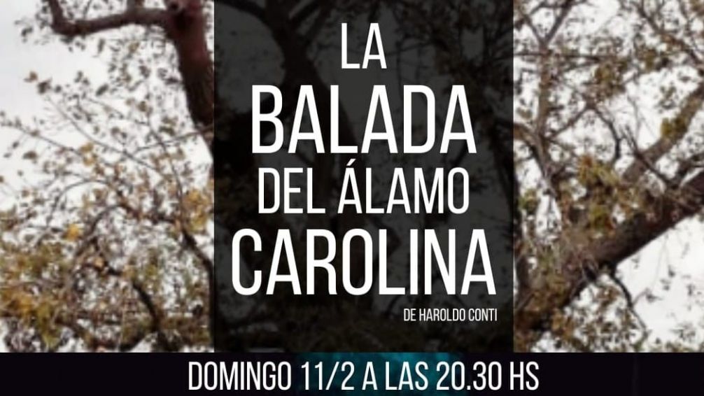 "La balada del álamo Carolina" en el espacio Eter Teatro al Paso