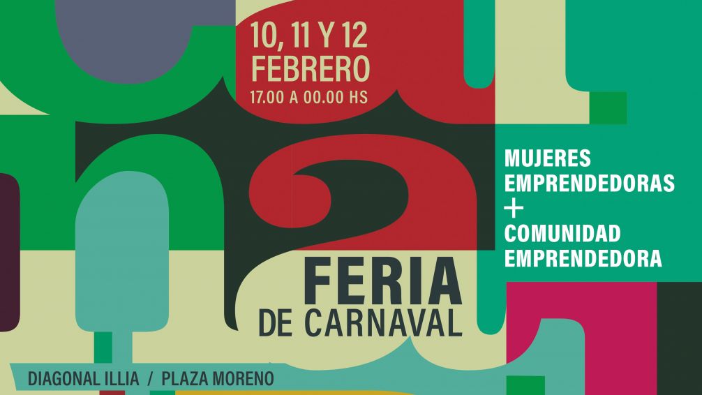 Emprendedores locales tendrán su Feria de Carnaval para ofrecer sus productos