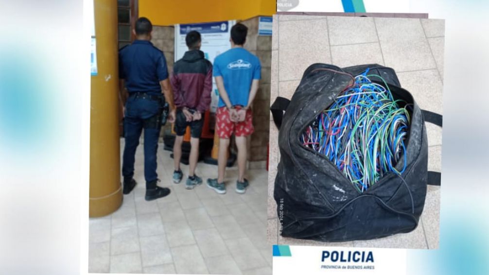 Capturaron a los autores de un robo en una obra en construcción