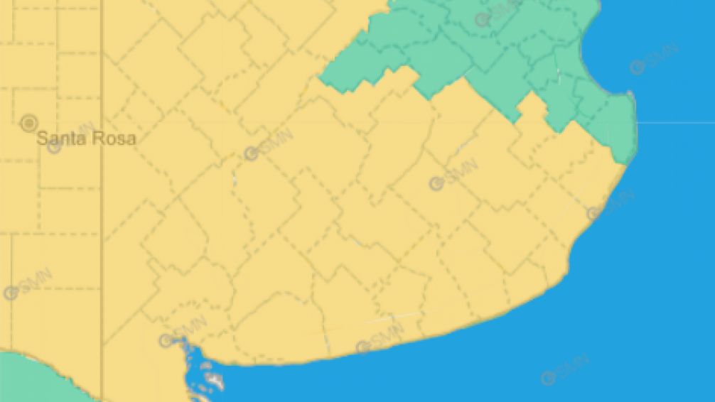 IMAGEN: SERVICIO METEOROLOGICO NACIONAL