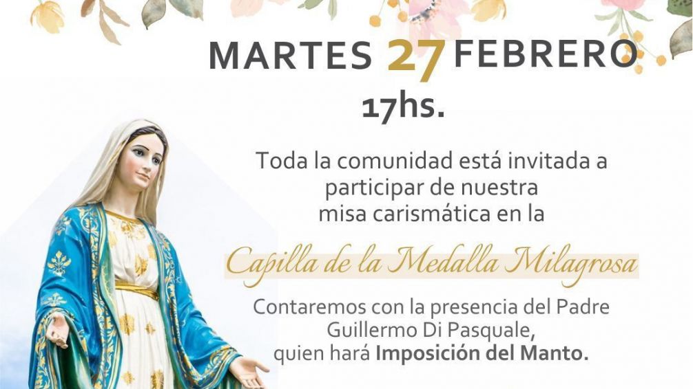 Misa Carismática en la Capilla de Fuente de Alegría