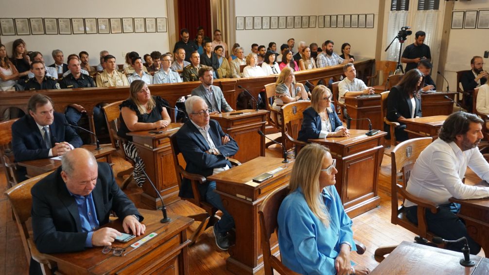 El intendente inauguró las sesiones ordinarias del HCD