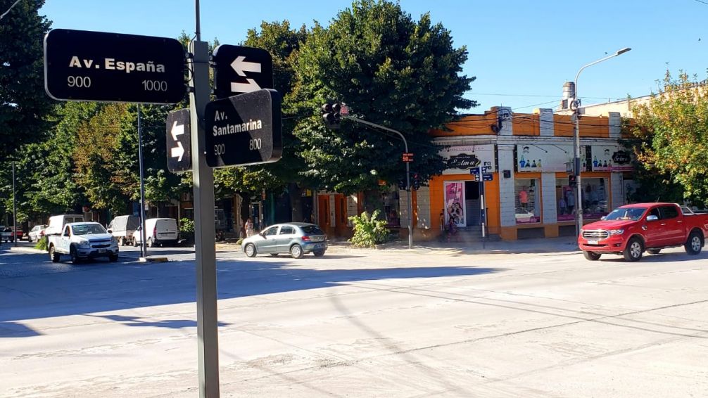 Finalizaron las tareas de repavimentación en Santamarina, España, Colón y Marconi