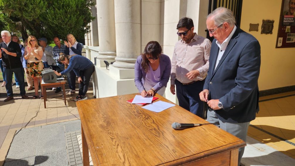 Asumió el nuevo delegado de María Ignacia Vela
