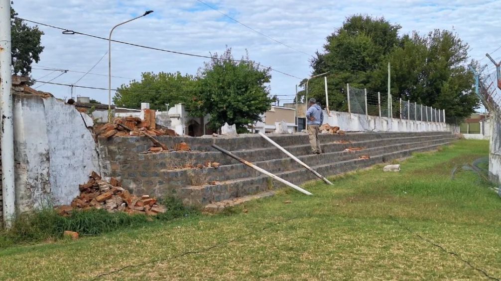 Comenzaron las obras en el Estadio San Martín