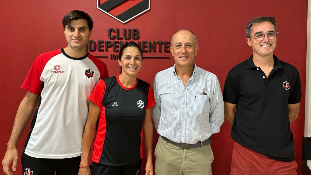 La coordinación del tenis de Independiente estará a cargo de Mariana Pérez Roldán