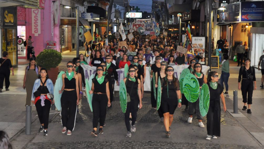 El 8M se sintió en las calles tandilenses