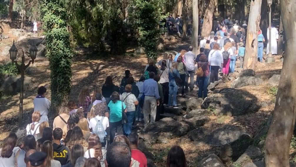 Se realizó la Peregrinación Diocesana al Calvario 