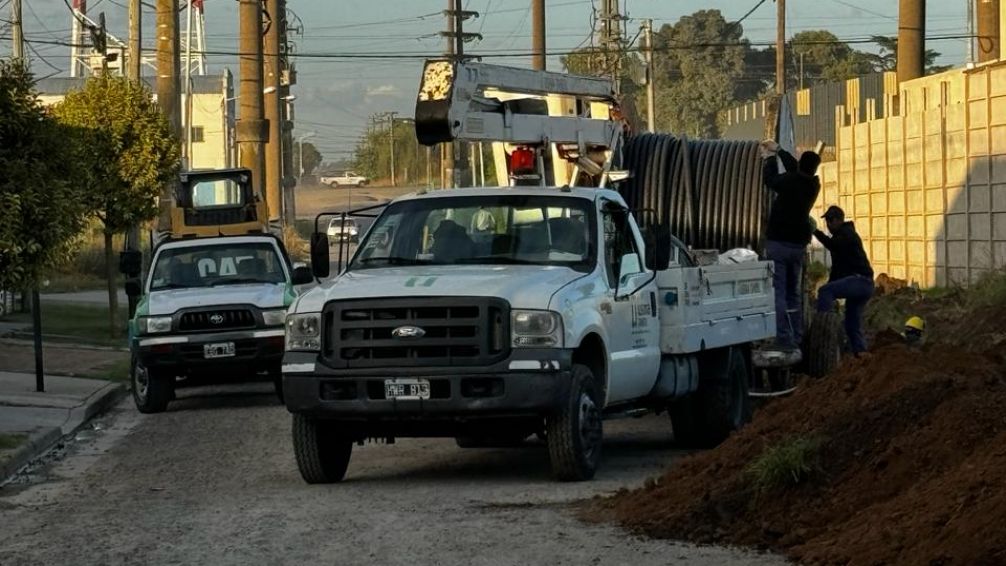 La Usina avanza en una obra clave para el suministro de energía al norte de la Ruta 226