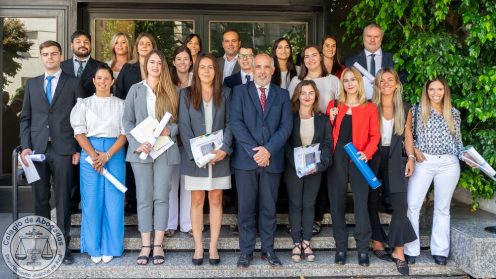 El Colegio de Abogados les dio la bienvenida a los nuevos matriculados