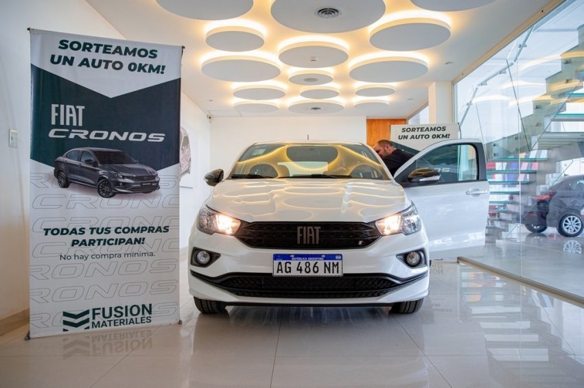 Grupo Fusión entregó el automóvil 0 km sorteado a fin de año pasado