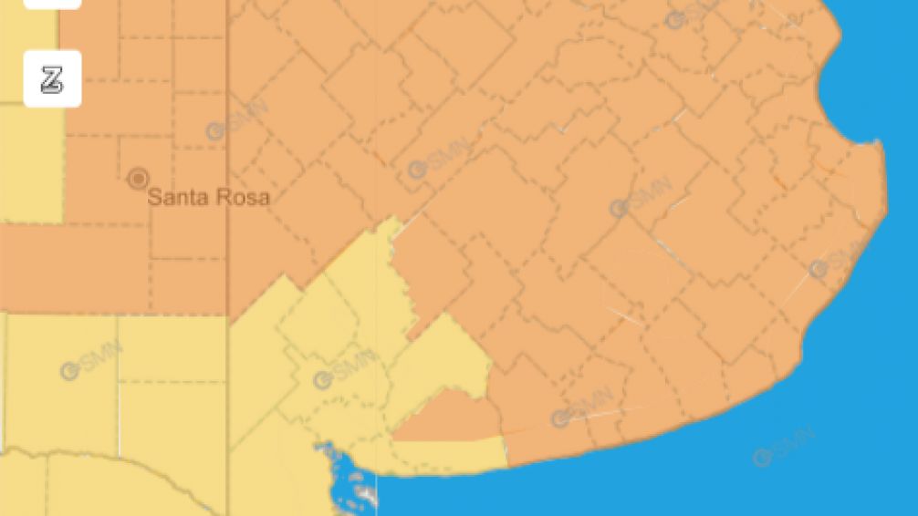 IMAGEN: SERVICIO METEOROLOGICO NACIONAL