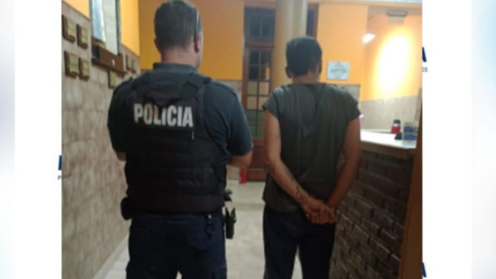 Policía Local detuvo a un sujeto intentando robar en un salón de fiestas