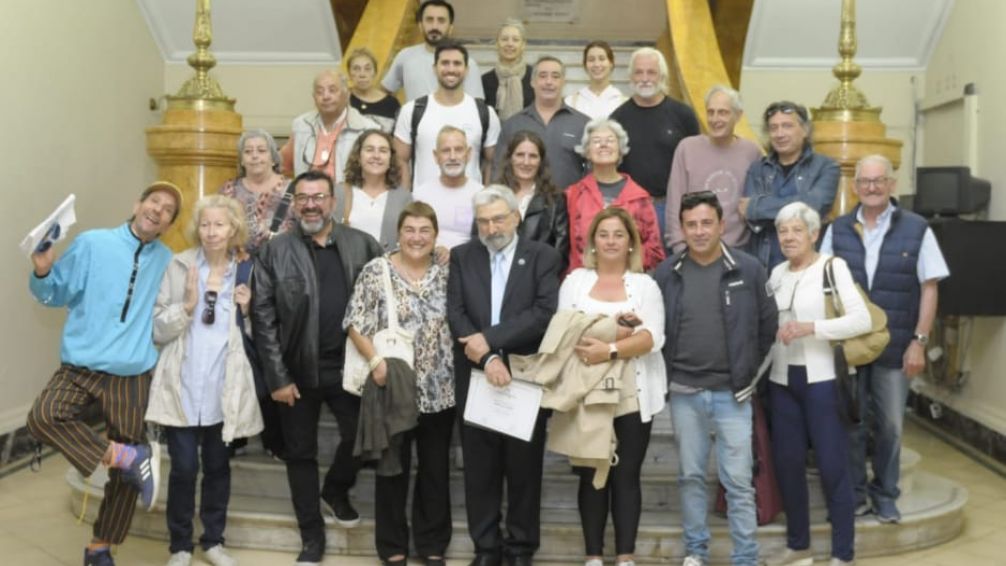 El Concejo reconoció a Alberto "Beto" Gauna por la realización de la película Cerro de Leones
