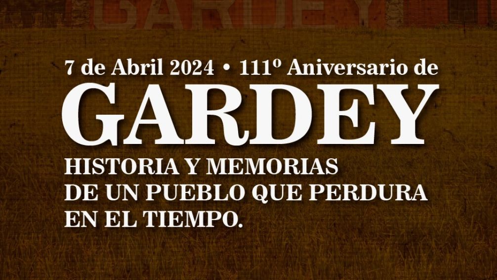 Con variadas actividades, Gardey celebra el domingo un nuevo Aniversario