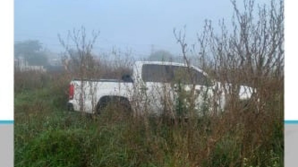 Pareja robó una camioneta: quedaron aprehendidos
