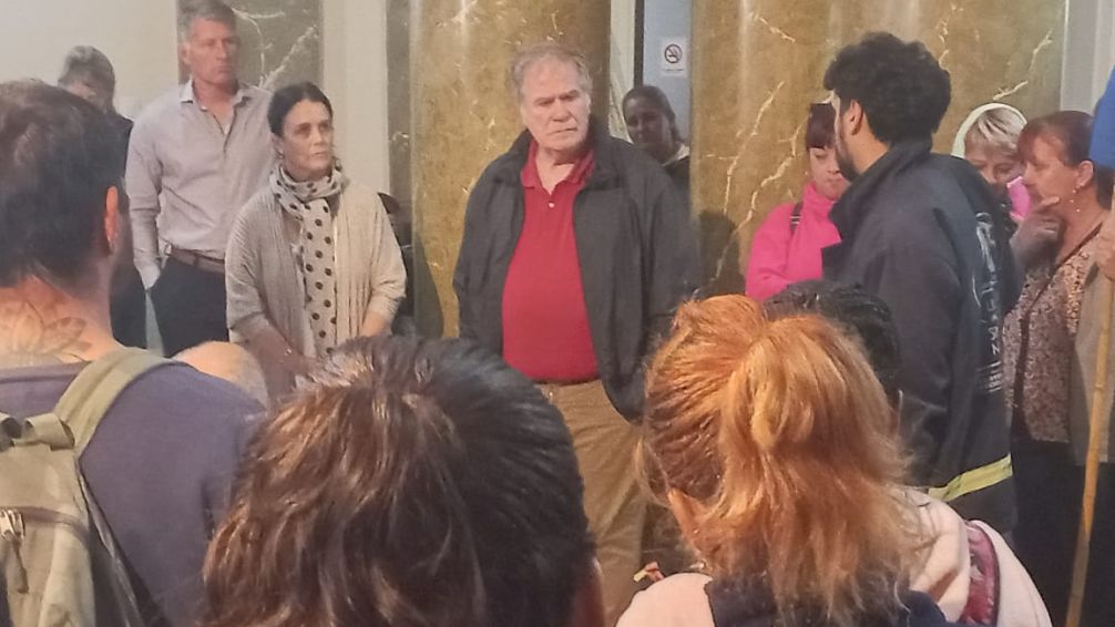 Organizaciones sociales reclamaron en el Municipio por ayuda alimentaria