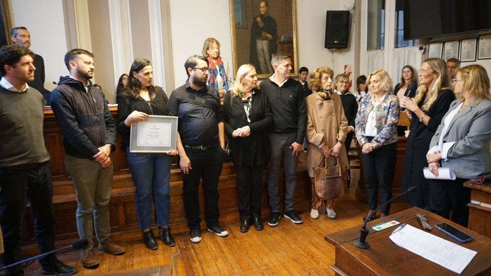Carlos Gastaldi fue reconocido como Personalidad Destacada de la Cultura por el Concejo Deliberante