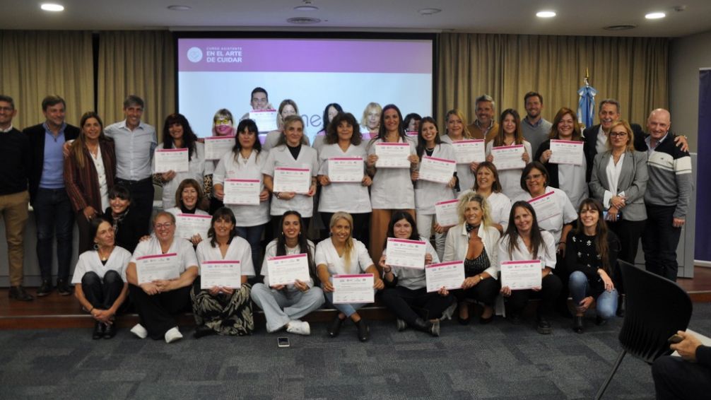 Fundación Osde realizó la entrega de diplomas del Curso "El Arte de Cuidar"