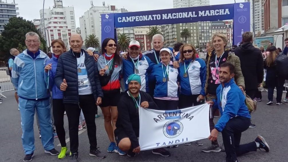 Notable actuación de atletas veteranos de Tandil en Mar del Plata