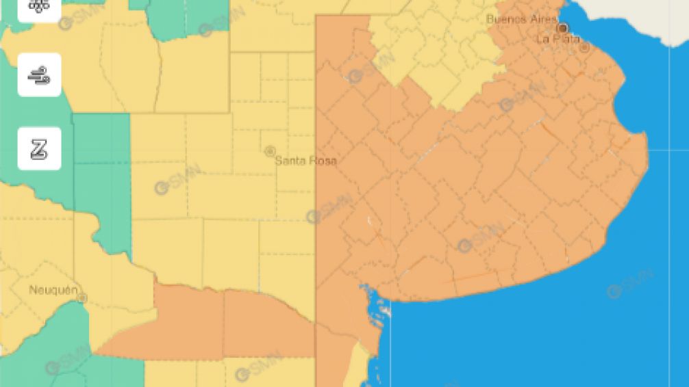 IMAGEN: SERVICIO METEOROLOGICO NACIONAL
