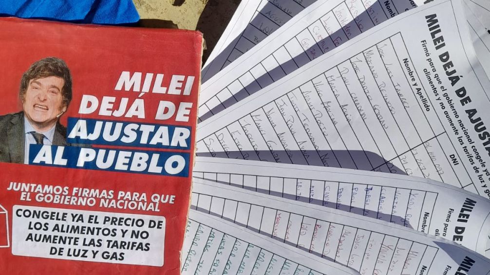 Una campaña propone congelar el precio de alimentos y tarifas de servicios públicos