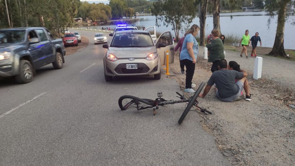 Choque en la zona del Dique no arrojó heridos