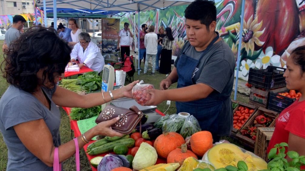 El Mercado Alimenticio Barrial se traslada al Barrio General Belgrano