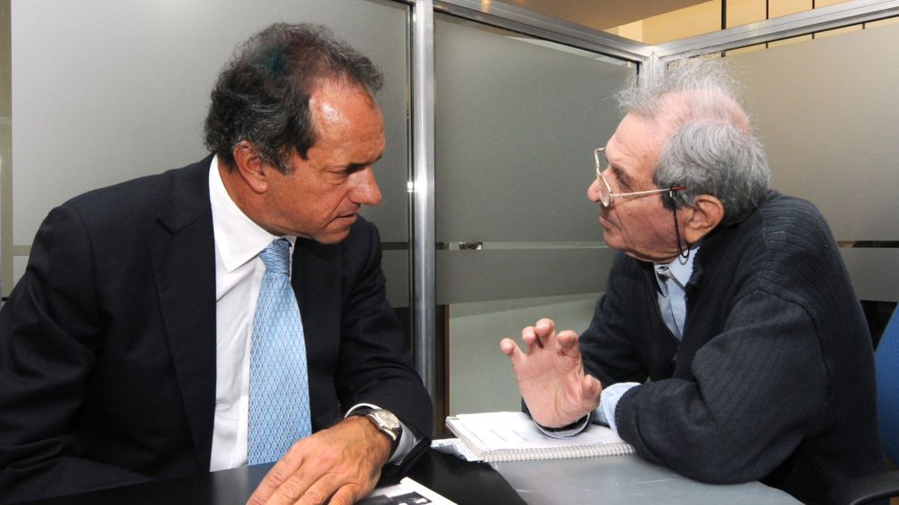Daniel Scioli, sobre Raúl Troncoso: "Aprendí a conocerlo y a quererlo entrañablemente"