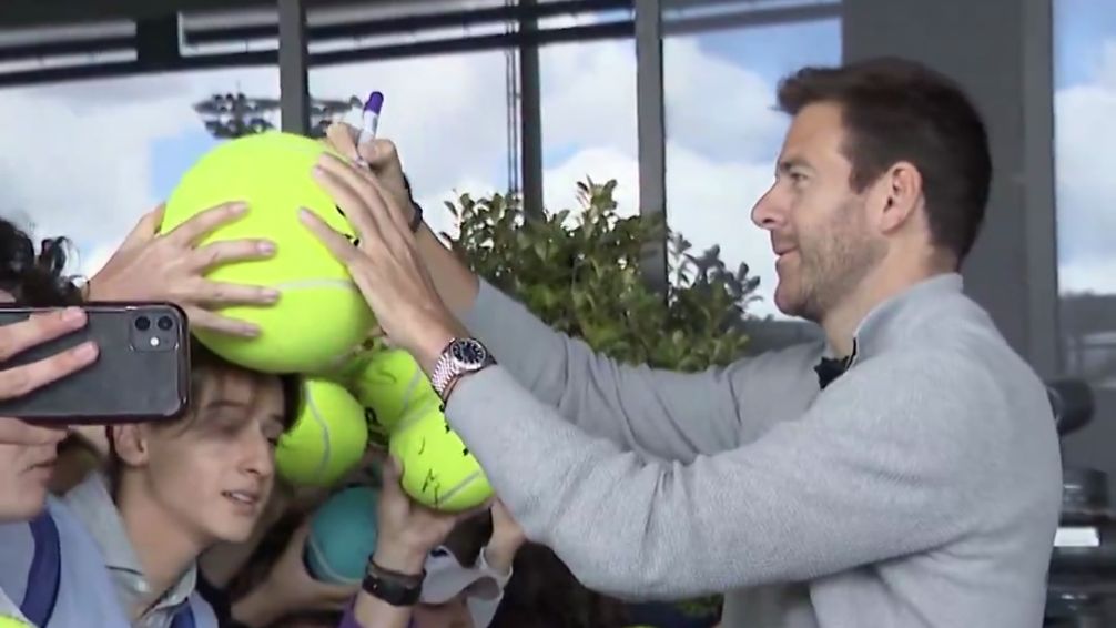 Del Potro habló de sus posibilidades de volver al tenis como entrenador
