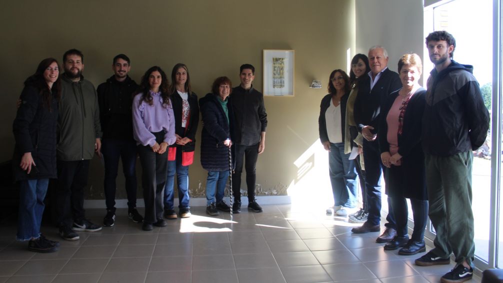 "La urgencia de la utopía", obra instalada en Biblioteca Central
