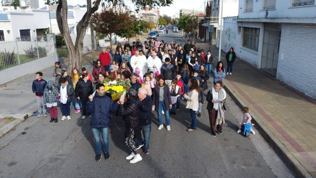 FOTOS: FACEBOOK CAPILLA SAN JOSÉ OBRERO TANDIL