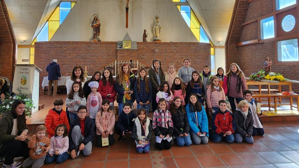 FOTOS: FACEBOOK CAPILLA SAN JOSÉ OBRERO TANDIL