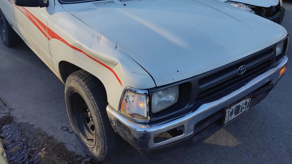 Motociclista con heridas leves tras choque en Avellaneda y Bolívar