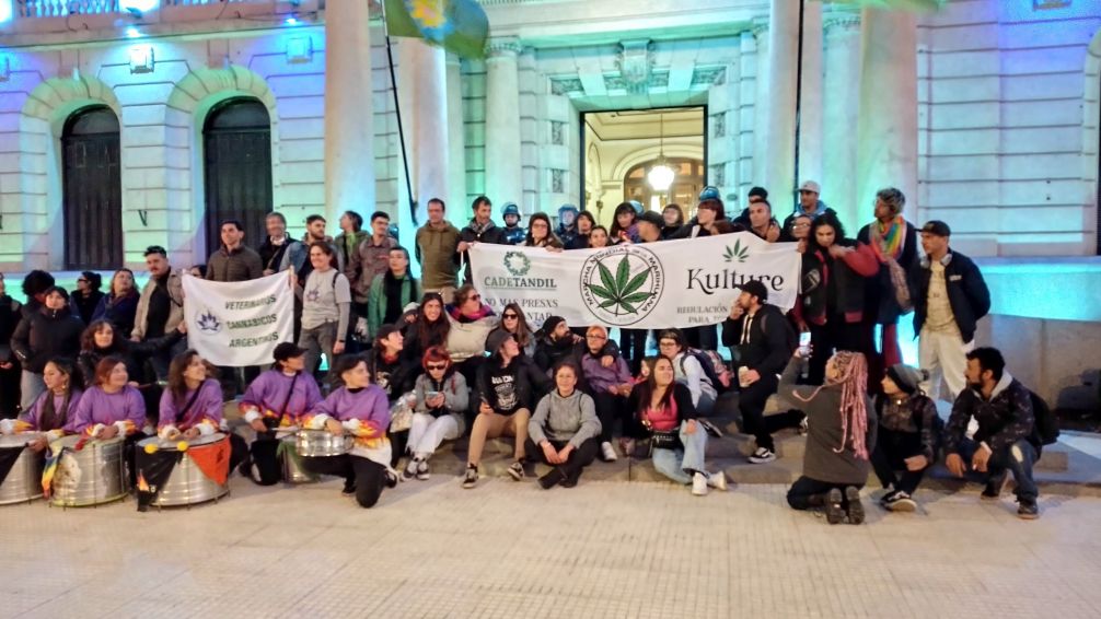 Tandil tuvo su réplica de la Marcha Mundial de la Marihuana
