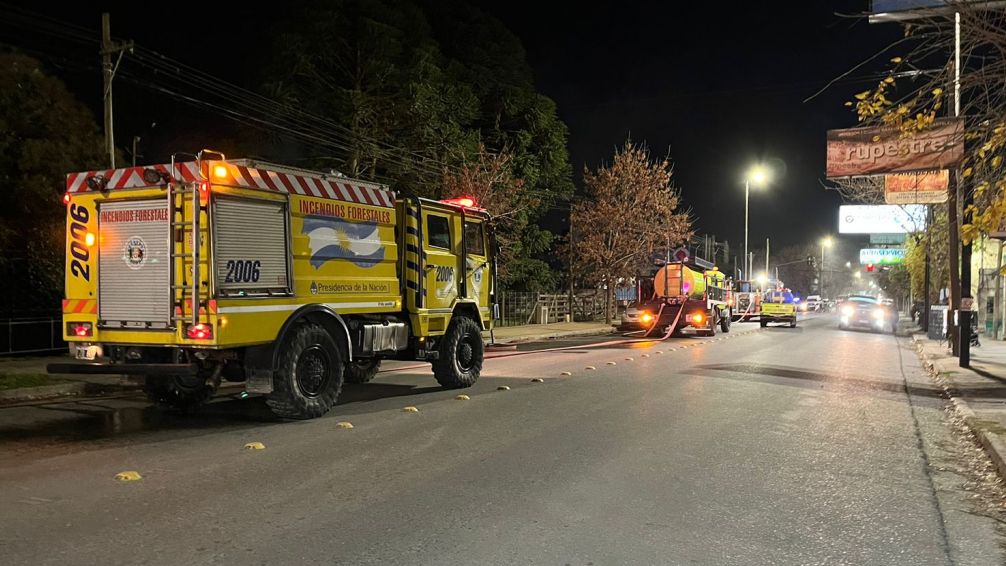 Se incendio un galpón de la ex Ronicevi