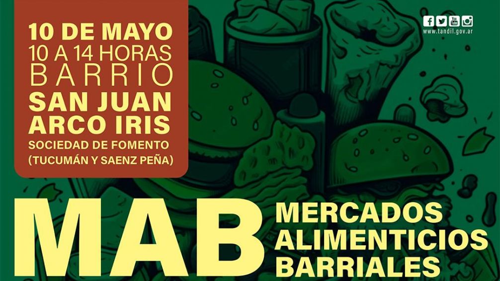 El Mercado Alimenticio Barrial llevará sus productos a los barrios San Juan y Arco Iris